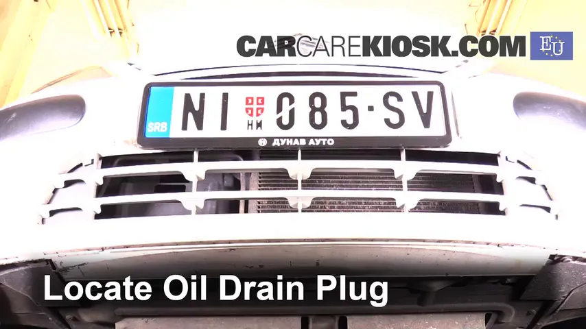 2004 Citroen C3 SX 1.4L 4 Cyl. Turbo Diesel Huile Changer l'huile et le filtre à huile